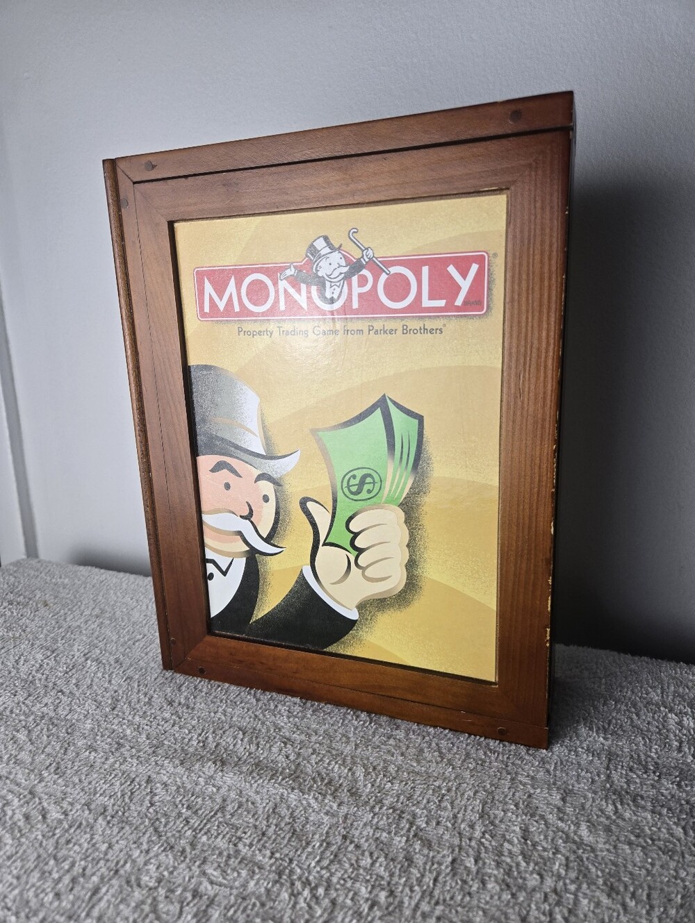 Monopoly Vintage Game Collection Wooden Book Box Edition